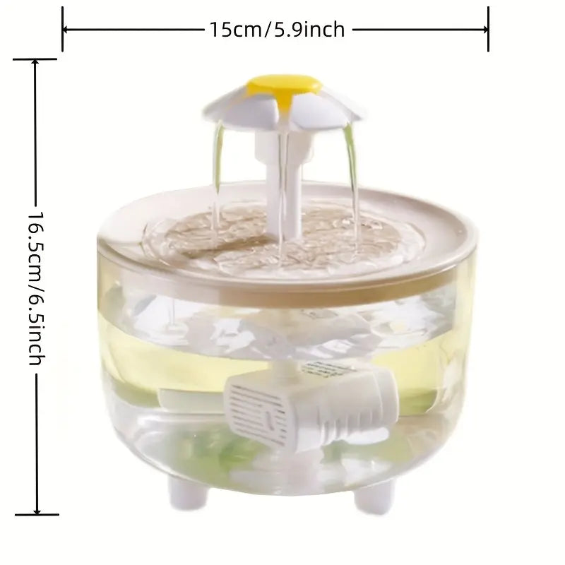 Fontaine à eau automatique pour chats et chiens