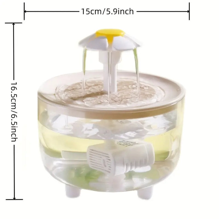 Fontaine à eau automatique pour chats et chiens
