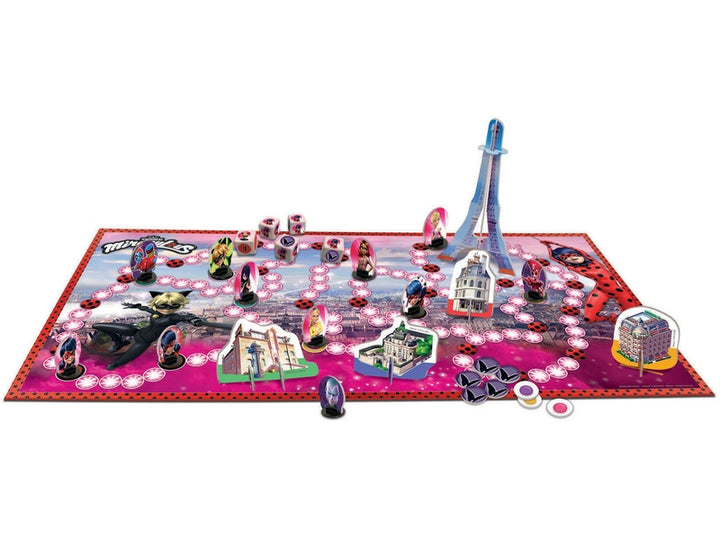 Miraculous Ladybug. A la Poursuite de Papillon. Jeu de Societé