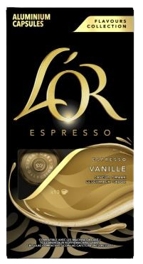 Capsules Café Espresso Vanille Compatibles Nespresso; x10; 52g - L'OR