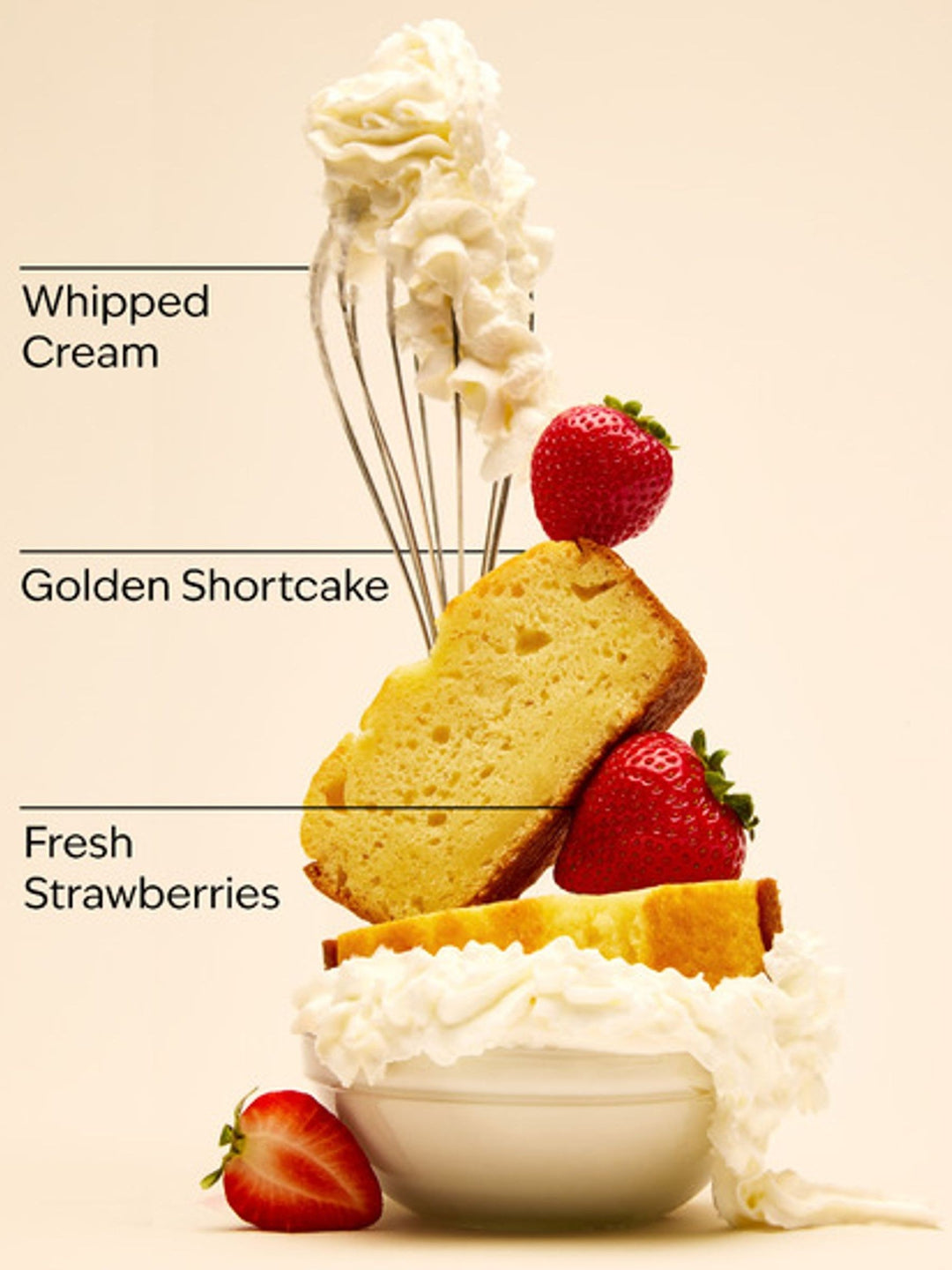 Bath & Body Works – Bougie Parfumée – Strawberry Pound Cake – 227 g