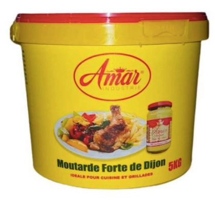 AMAR - Moutarde de Dijon forte - 500ml Dakar Dialy
