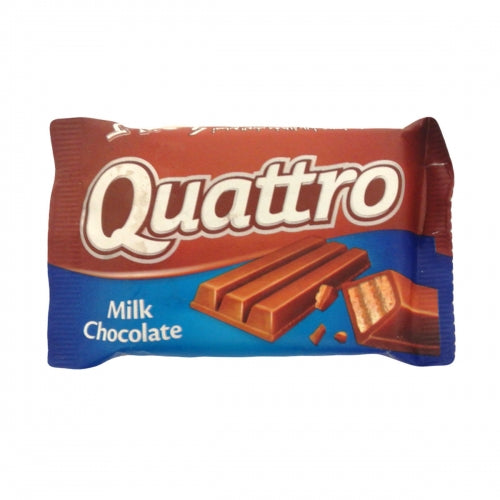 Quattro – Barres Chocolatées – 33G