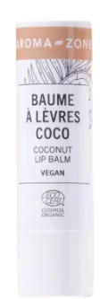 AROMAZONE - Baume à lèvres rose Bio coco vegan - 4,5g