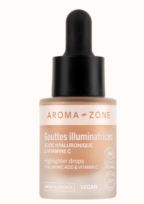 AROMAZONE - Gouttes illuminatrices Acide hyaluronique & Vitamine C - 10ml DAKAR DIALY