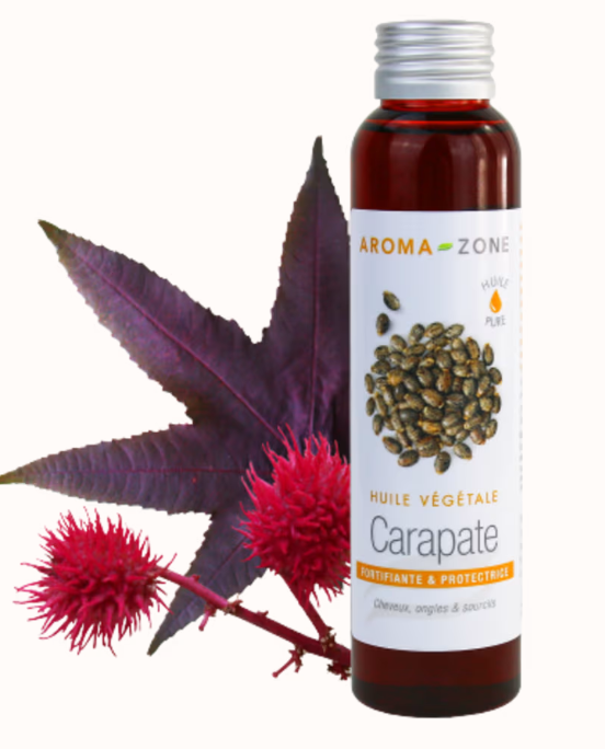 AROMA - ZONE - Huile de carapate (ricin noir) 100ml Dialy - DAKAR