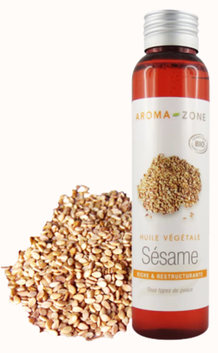 AROMA - ZONE - Huile de sésame Bio nourrissante 200ml Dialy - Dakar