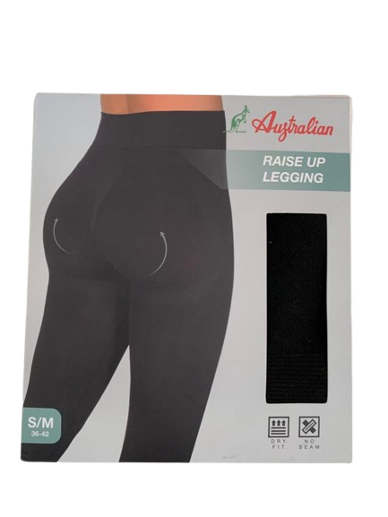 Legging Australian Raise Up S/M noir, disponible sur Dialy à Dakar