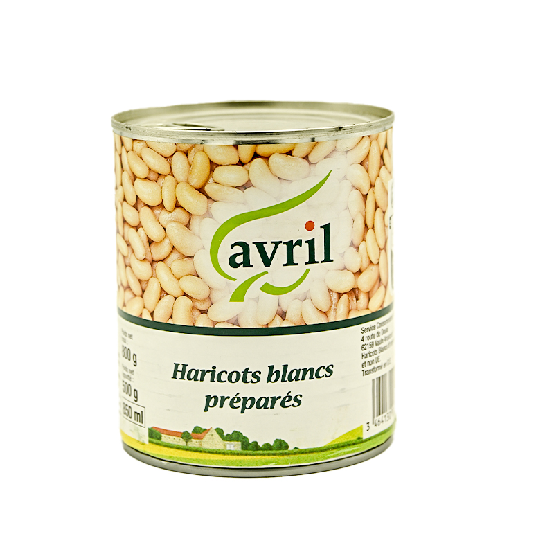 AVRIL - Haricots blancs préparés - 800g DAKAR DIALY
