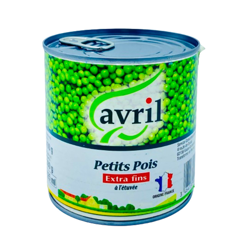 AVRIL - Petits Pois Extra Fins a l'étuvée - 400g Dakar Dialy
