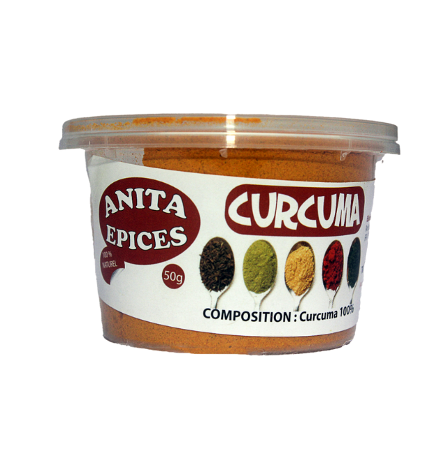 Anita Epices - Epice curcuma - 50 g Dakar Dialy