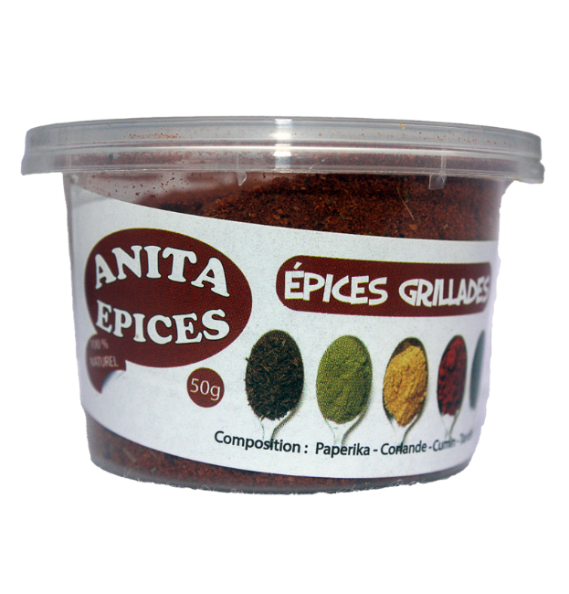 Anita épices- Epices grillades - 50g Dakar Dialy