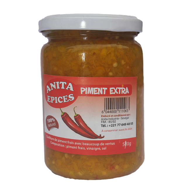 Anita épices- Piment extra fort - 500g dakar dialy