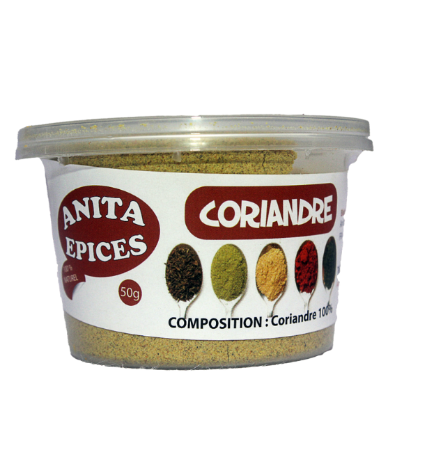 Anita épices - Coriandre - 50g Dakar Dialy
