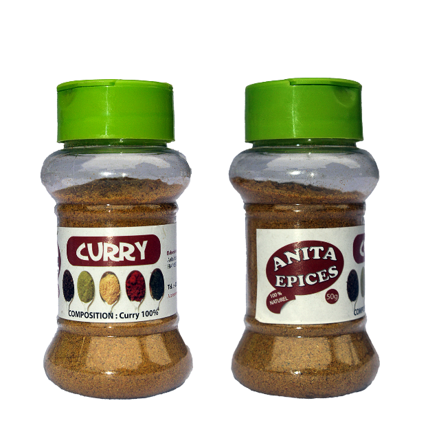 Anita épices - Epice Curry - 50g Dakar Dialy