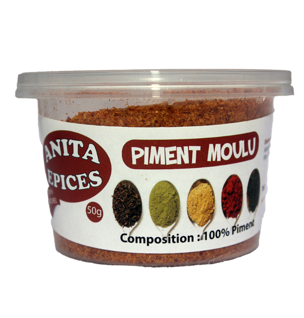 Anita épices - Piment moulu - 50g dakar dialy