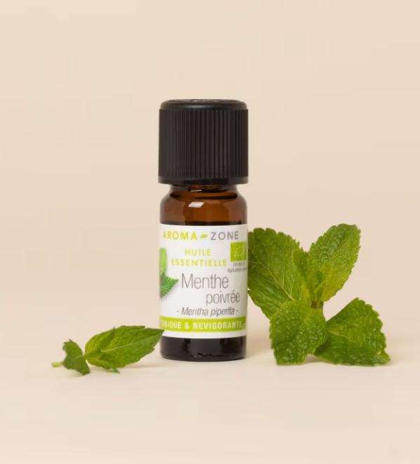 Huile essentielle Menthe Poivrée BIO Aroma-Zone – disponible à Dakar sur Dialy en 60 MIN