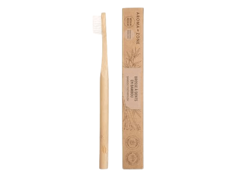 AromaZone - Brosse à dents médium en bambou - 1 pièce. Disponible à Dakar sur Dialy.sn