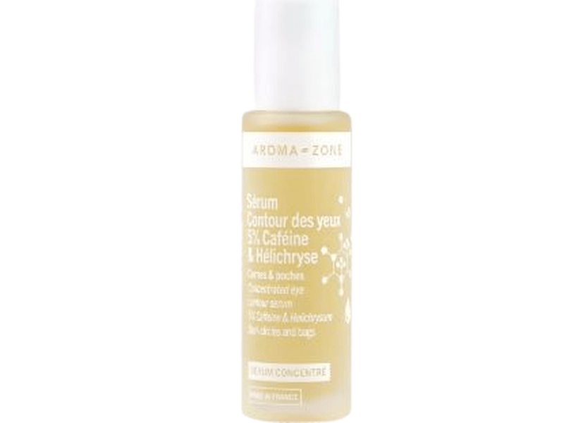 AromaZone - Contour des yeux Concentré 5% Caféine & Hélichryse - 15 ml. Disponible à Dakar sur Dialy.sn.