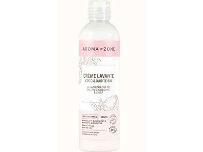 AromaZone - Crème lavante Coco & Karité - 250 ml. Disponible à Dakar sur Dialy.sn