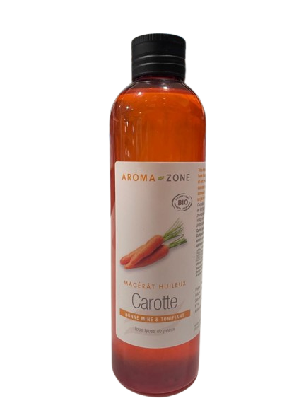 AromaZone - Huile de Carotte BIO (macérât huileux), 250 ml. Disponible à Dakar sur Dialy.sn