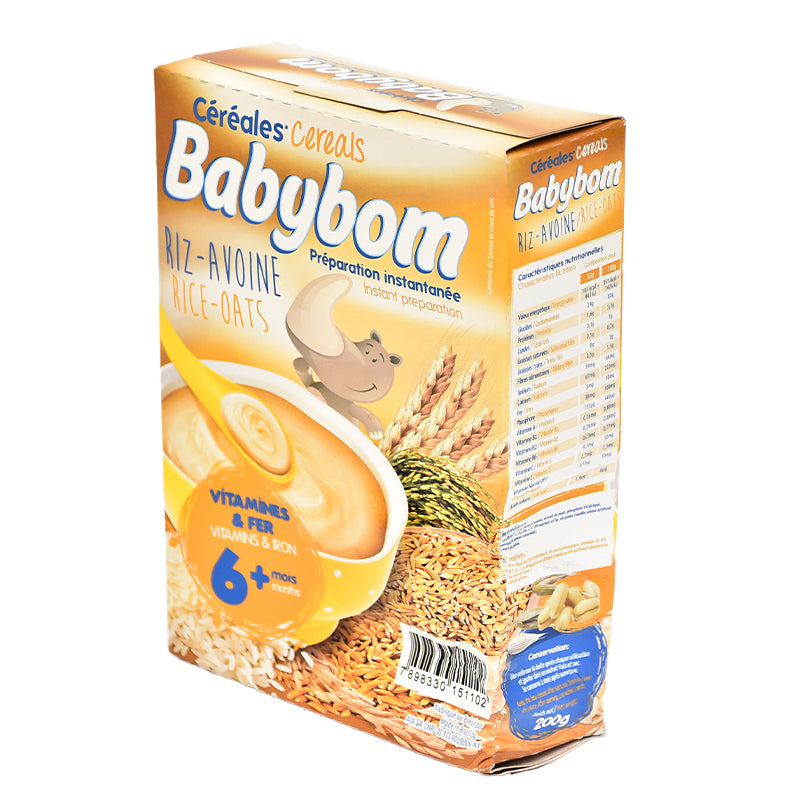 BABYBOM - Céréales saveur riz et avoines - 200g DAKAR DIALY