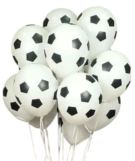 Ballons de fête motifs ballon de foot