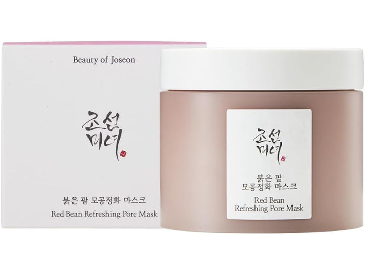 Masque rafraîchissant pour les pores aux haricots rouges – Beauty of Joseon, 140 ml. Disponible à Dakar sur Dialy.sn