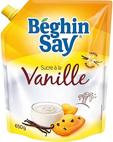 BEGHIN SAY - Sucre en poudre à la vanille - 650g Dakar Dialy