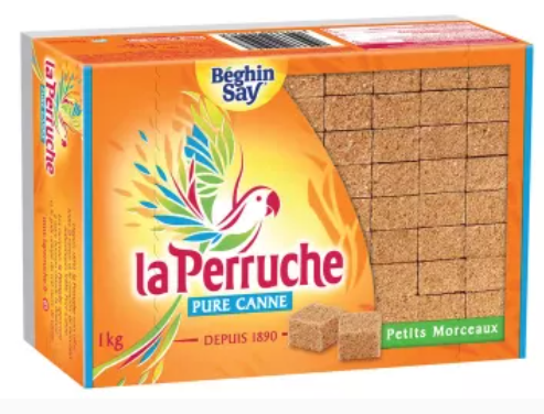 BEGHIN SAY La Perruche – Sucre de Canne en Morceaux - 1kg  Dialy - Dakar 