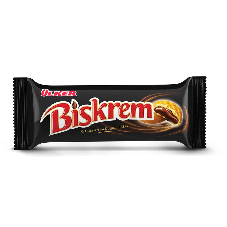 BISKREM - Biscuits fourrés au cacao - 100g Dakar Dialy