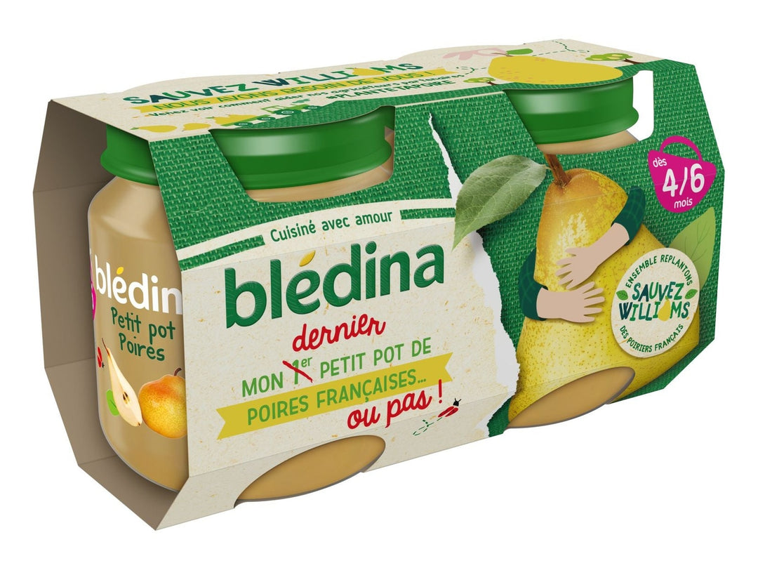 BLEDINA - Mon 1er petit pot - Dessert poires dès 4 mois - 2x130g Dakar Dialy