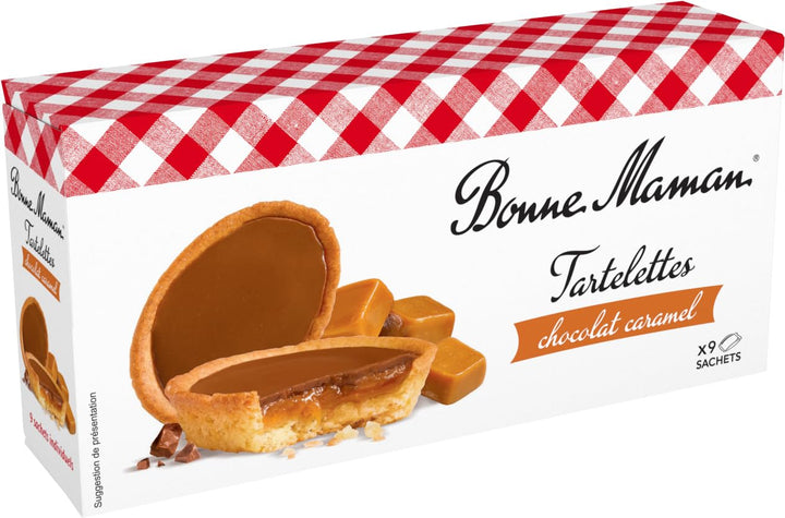 Bonne Maman Tartelettes chocolat lait caramel 135 g
