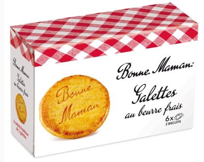 BONNE MAMAN - Biscuits galettes au beurre frais - 170g  dakar dialy
