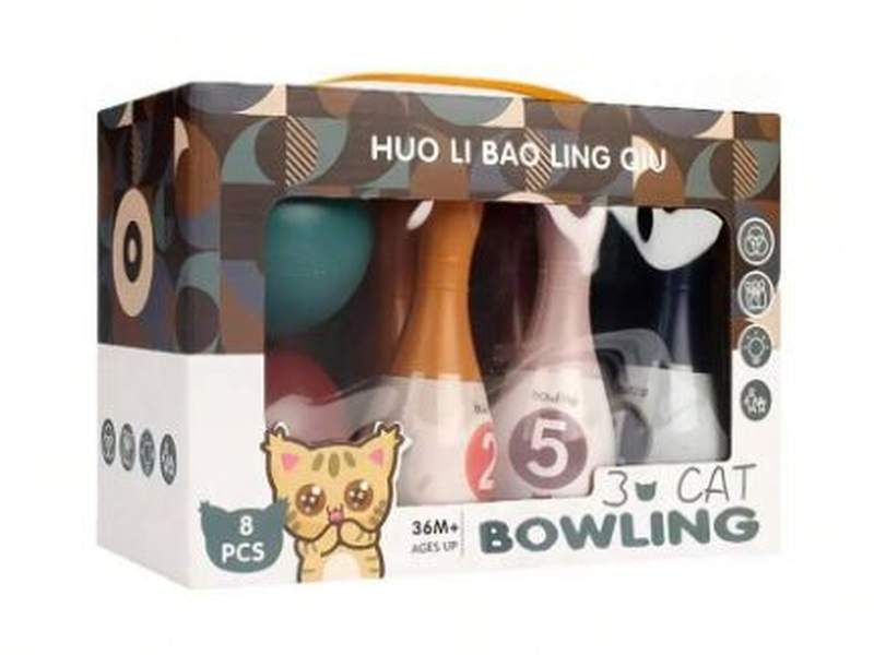 Ensemble De Jouets Pour Enfants Avec Quilles Et Boule De Bowling
