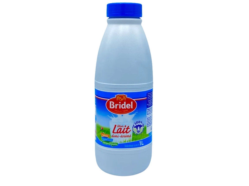 BRIDEL - Lait demi écrémé - 1L Dialy - Dakar 