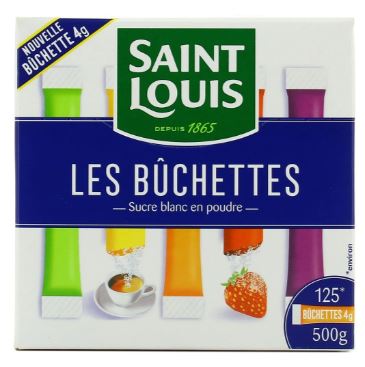 Bûchettes de sucre en poudre x125 500g - SAINT LOUIS