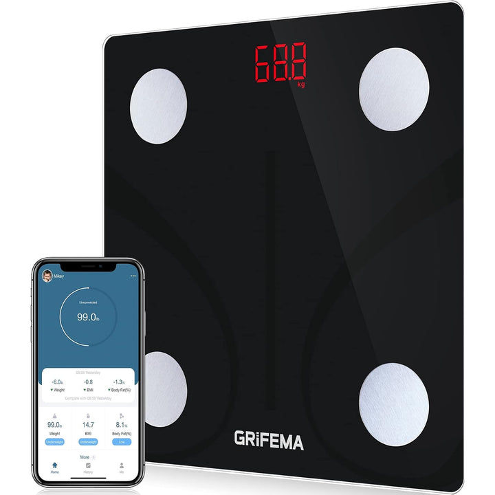 Balance Connectée GRIFEMA GA2001 – Impédancemètre Bluetooth Noir Dialy - Dakar 