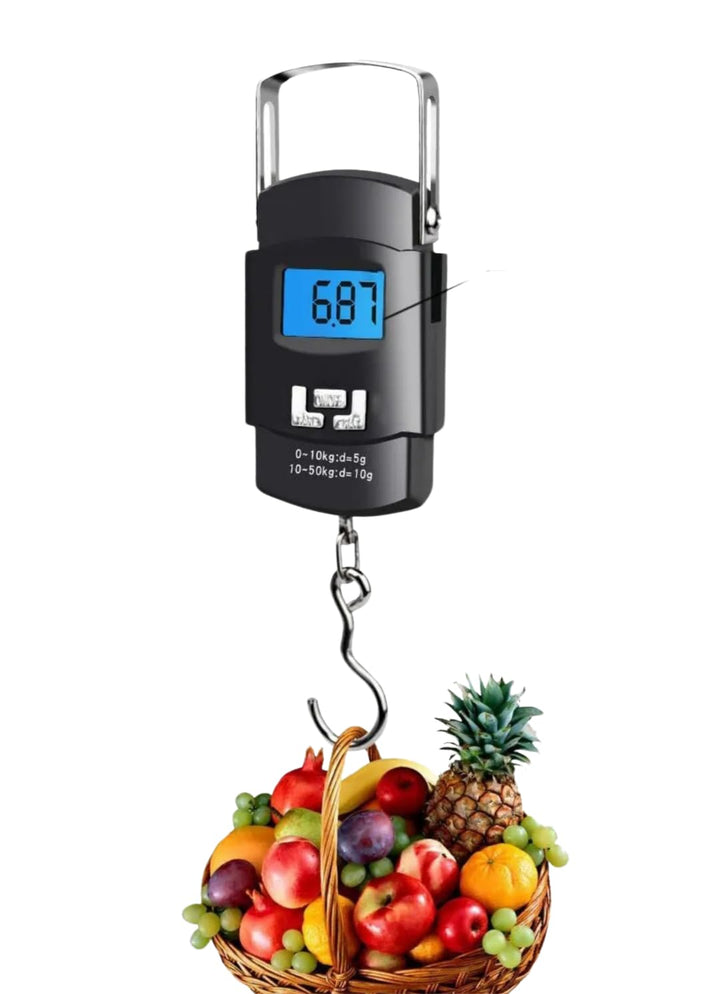 Balance Digitale Portable – Pèse-Bagage 50kg avec Écran LCD & Tare Dialy - Dakar 