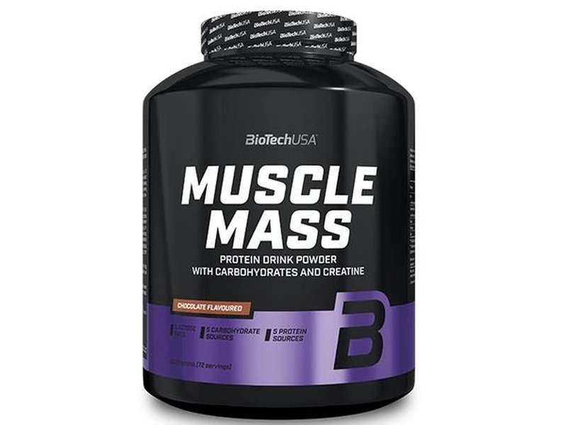 BioTechUSA - Muscle Mass - Protéines et glucides en poudre - 4kg Dialy - Dakar 