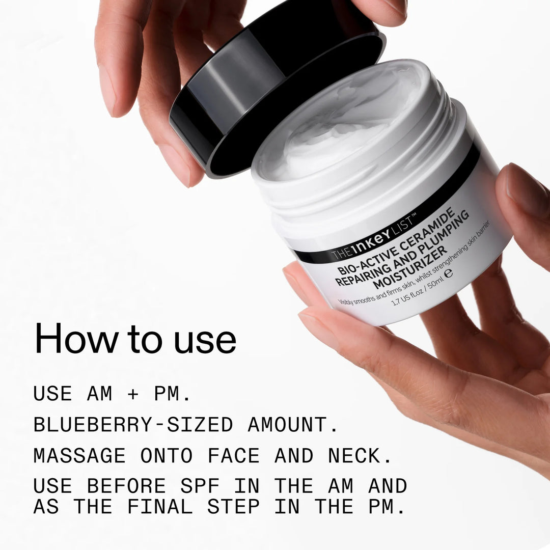 The Inkey List – Crème Hydratante Bio-active aux Céramides - 50 ml