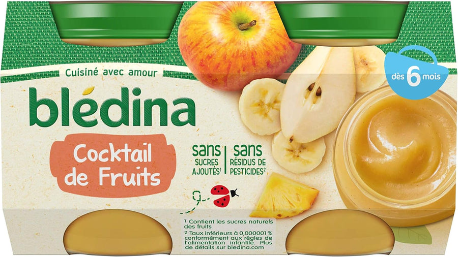 Blédina - Compote Cocktail de Fruits - 4x130 g Daly - Dakar 