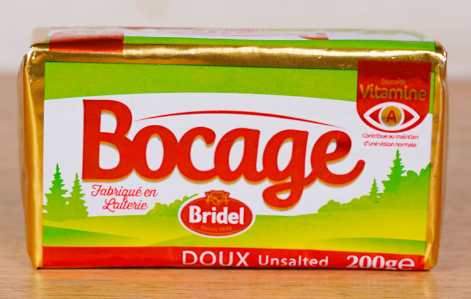 Beurre Bridel Bocage 200g disponible à Dakar sur Dialy