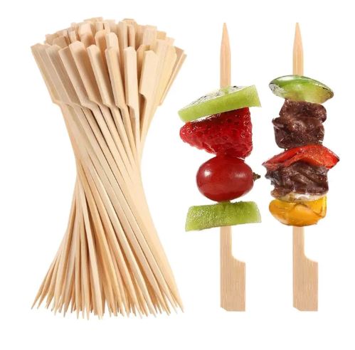 Brochettes en bambou jetables – 100 pièces pour barbecue et grill Dialy - Dakar 