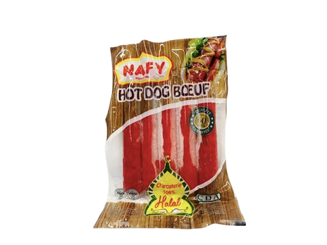 CDA NAFY - Saucisses pour hot dog - 5pcs 200G Dakar Dialy