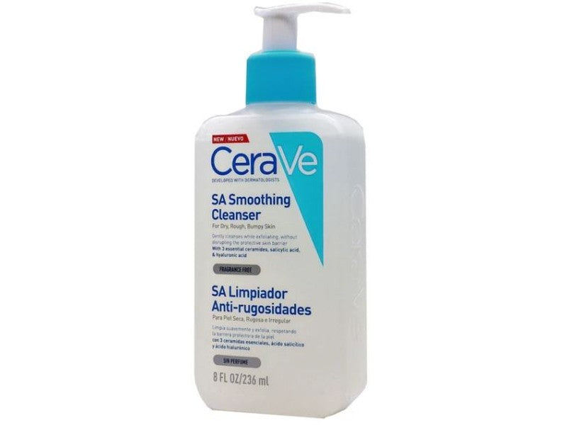 CERAVE SA - Nettoyant lissant nettoyant visage et corps à l'acide salicylique - 236 ML DAKAR DIALY