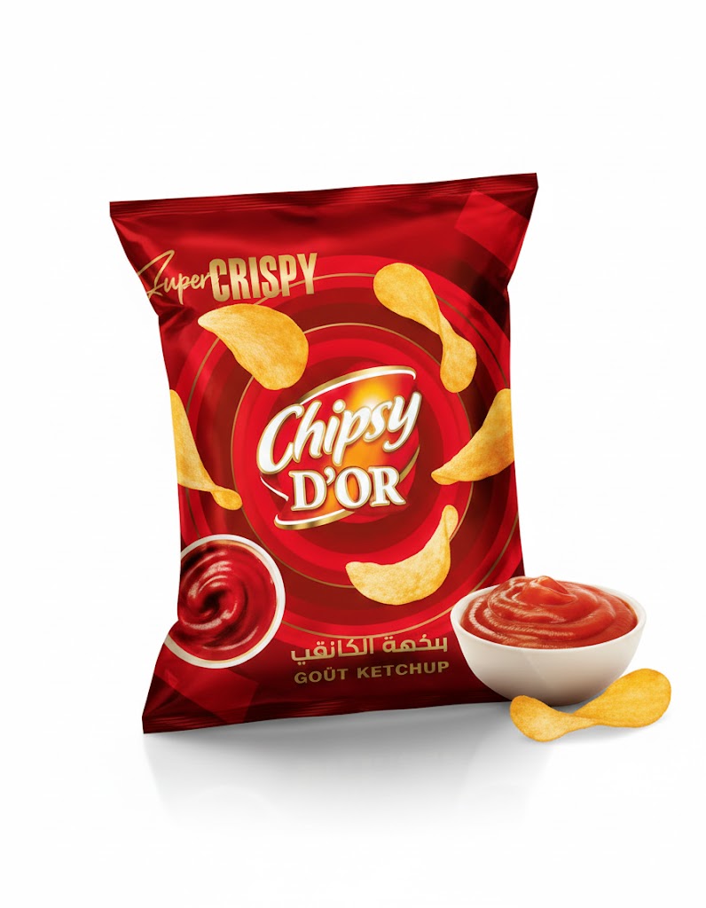 CHIPSY D’OR – Chips Saveur Ketchup 12g Dialy - Dakar 