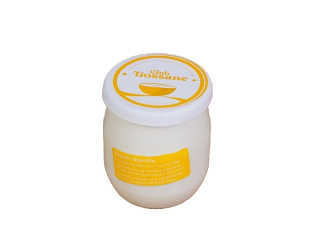 CLUB TIOSSANE - Yaourt à la vanille - 125G Dakar Dialy