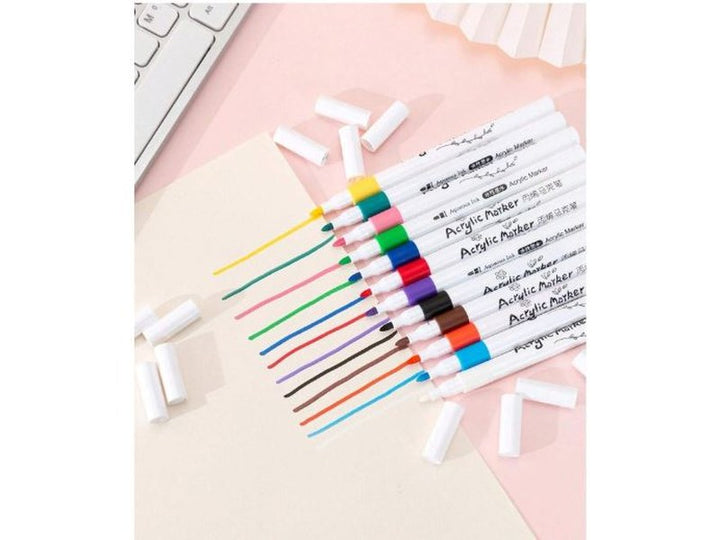 Ensemble de 60 marqueurs de peinture acrylique pour peinture et art