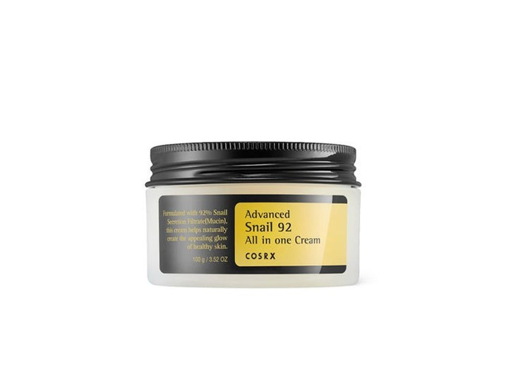 Crème hydratante et réparatrice COSRX Advanced Snail 92 All-in-One - 100g, avec mucine d'escargot. Disponible à Dakar en 1H sur Dialy.sn